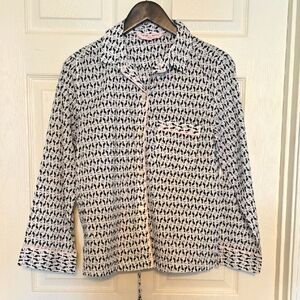 Victoria's Secret Black and White Pink Pajamas‎